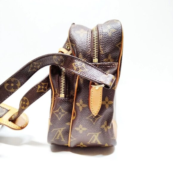 Louis Vuitton Nile Brown Monogram Shoulder Bag mon689-102525 - Picture 3 of 16